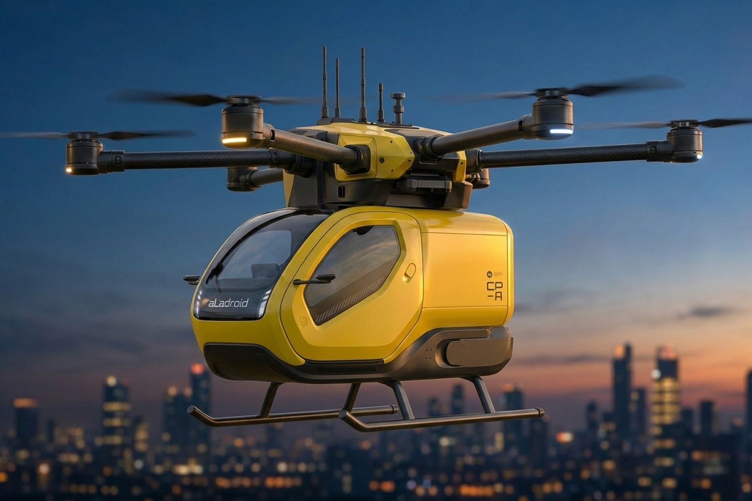 Cleverpod air variant — exploratory concept render