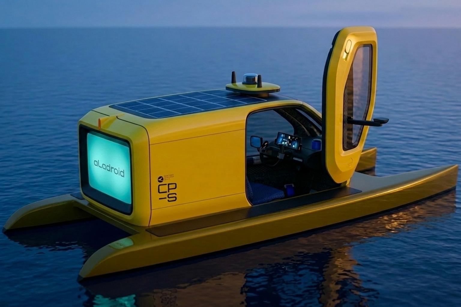 Cleverpod sea variant — exploratory concept render